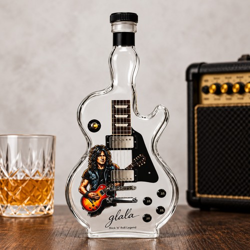 Guitar whisky decanter unique - guitar,