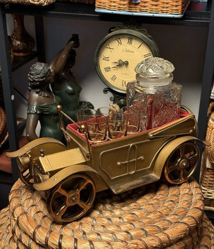 Rare vintage musical decanter - vintage,