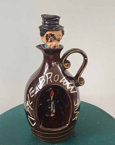 Vintage ceramic little - vintage, brown