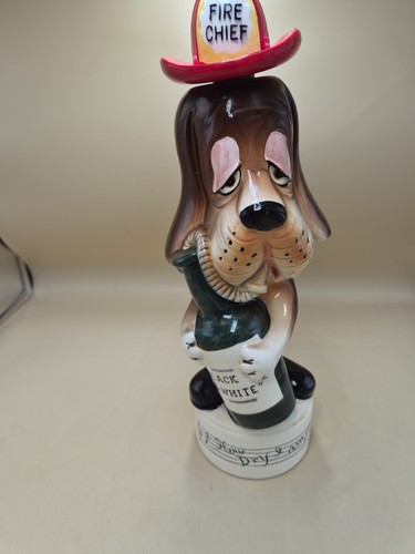 Vintage 1960s fire - chief, dog
