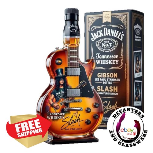 Slash guitar whiskey decanter - whiskey,