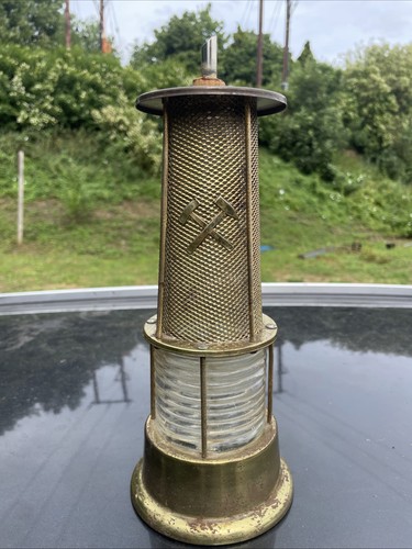 Vintage miner lamp copy - miner's,