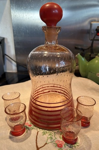 Glass musical decanter 4 - glass,