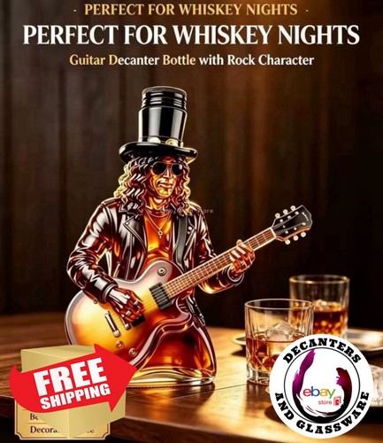 Slash with guitar - slash, whiskey