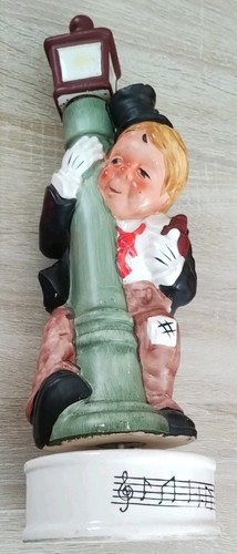 Music box decanter - decanter., rare