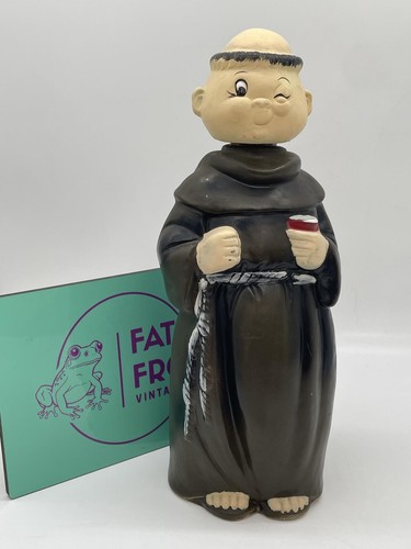 Vintage ceramic monk musical - ceramic,