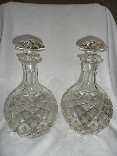 Pair antique heavy - pair,