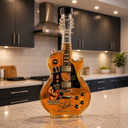 Guitar whiskey decanter - whiskey, decanter,